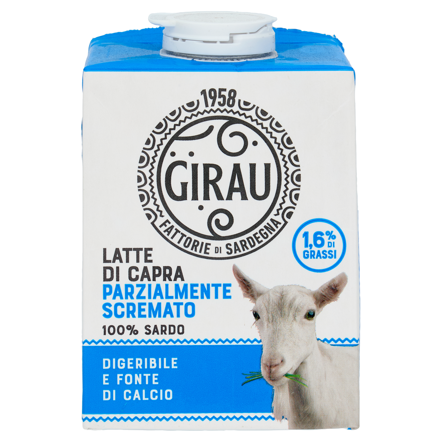 ARBOREA LE FATTORIE GIRAU LATTE DI CAPRA P.SCREMATO 500ml (10 in a box)