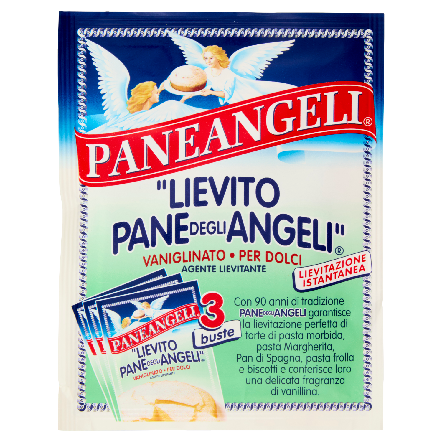 PANEANGELI LIEVITO VANIGLIATO 16gX3 (50 in a box)