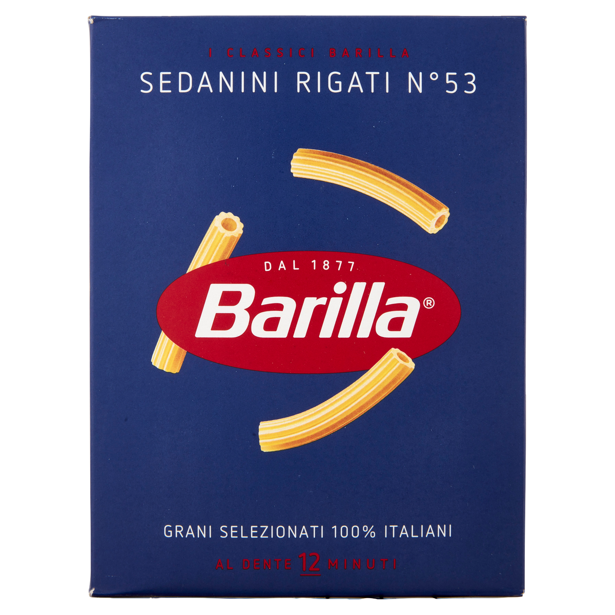 BARILLA PASTA DI SEMOLA SEDANINI RIGATI N.53 500g (28 in a box)