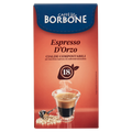 BORBONE ESPRESSO D'ORZO CIALDE COMPOSTABILI 108g (12 in a box)
