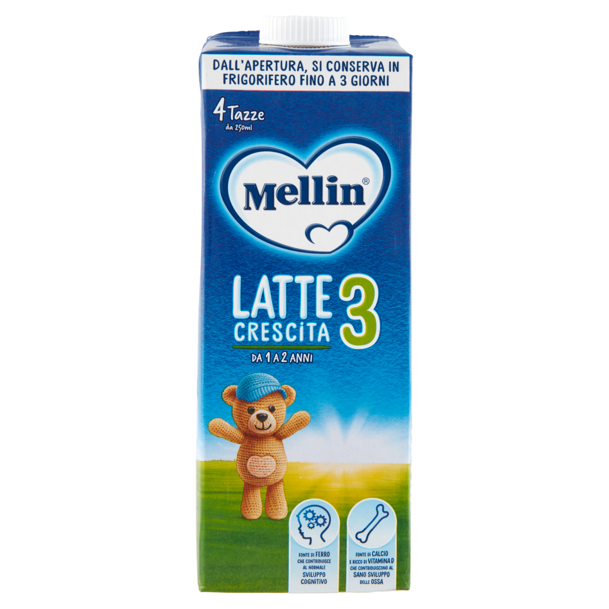 MELLIN LATTE CRESCITA 3 1lt (6 in a box)