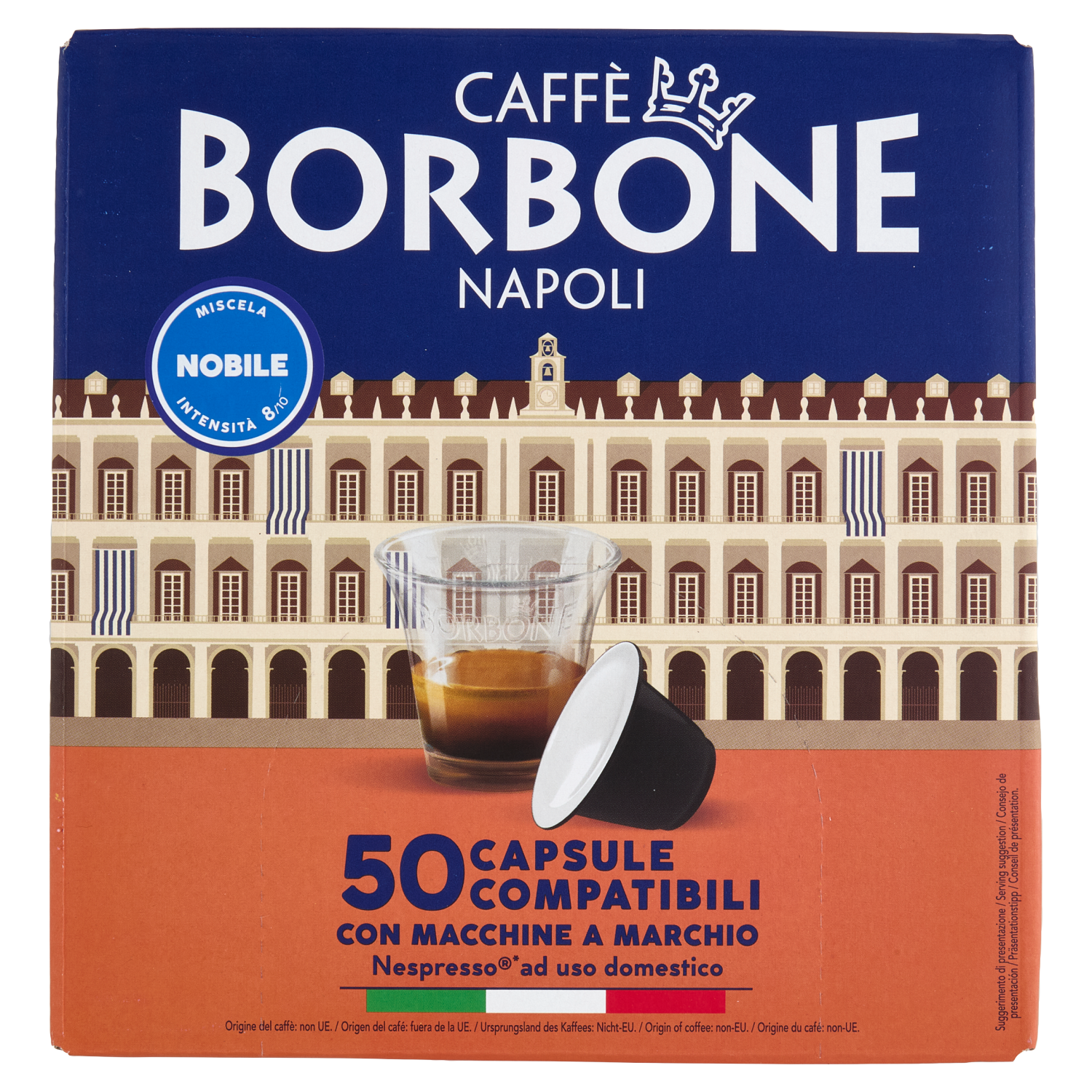 BORBONE NOBILE CAPSULE NESPRESSO 50pcs (single item)