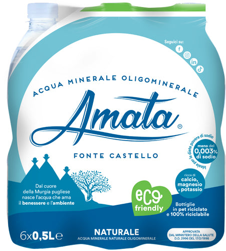 Amata Acqua Naturale Cl.50 (12 In A Box) (£0.14 Each)