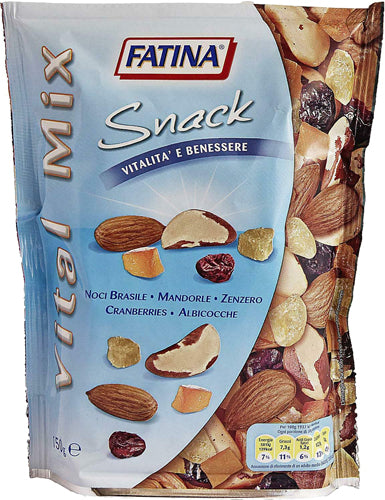 Fatina Fitness Mix-Vital gr.150 Doypack (12 In A Box) (£2.12 Each)