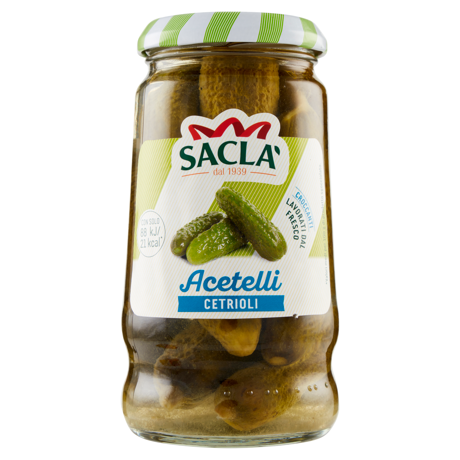 SACLA' ACETELLI CETRIOLINI 290g (12 in a box)