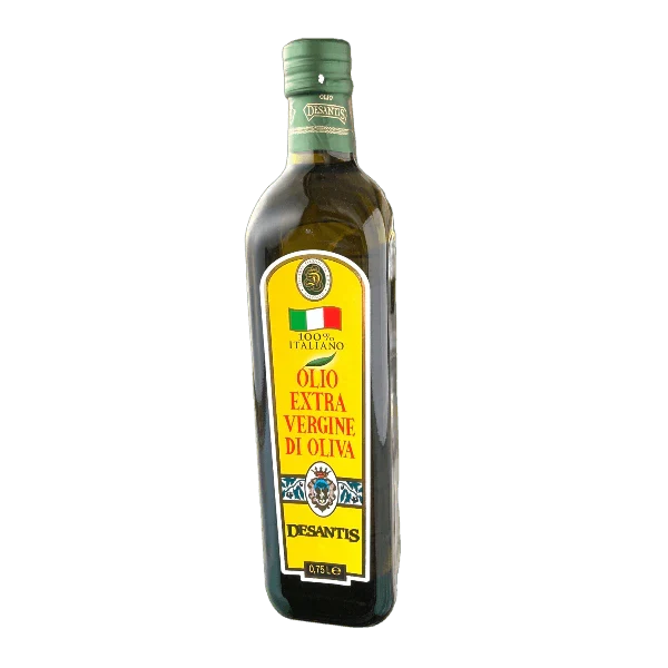 DESANTIS OLIO extra virgin ITALIANO NON FILTRATO 750ml (12 in a box)