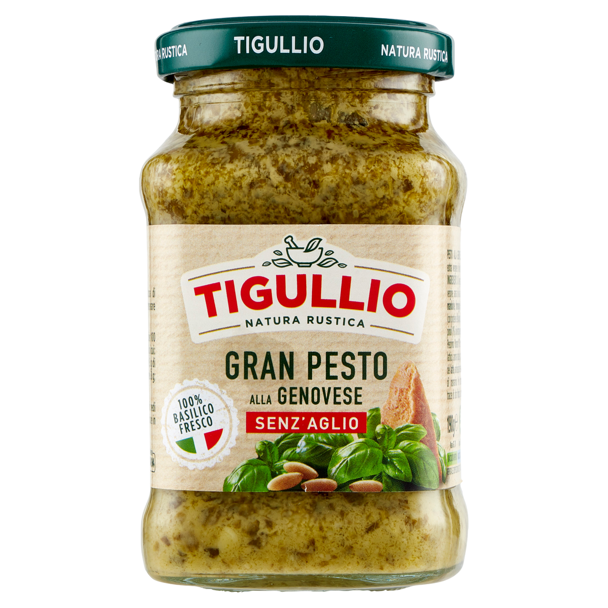 TIGULLIO PESTO ALLA GENOVESE SENZA AGLIO 190g (12 in a box)
