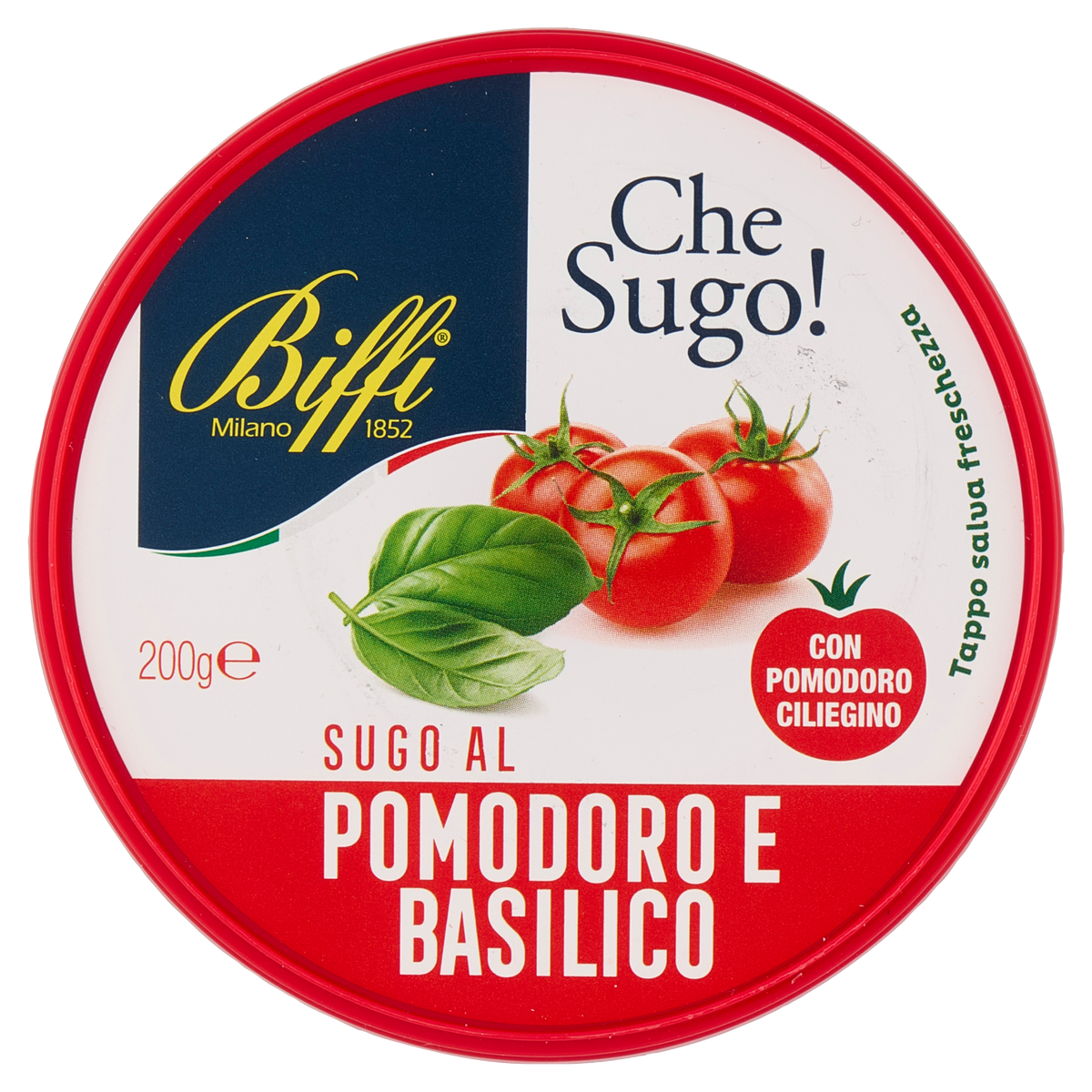 BIFFI SUGO NAPOLETANO POMODORO E BASILICO 200g (6 in a box)