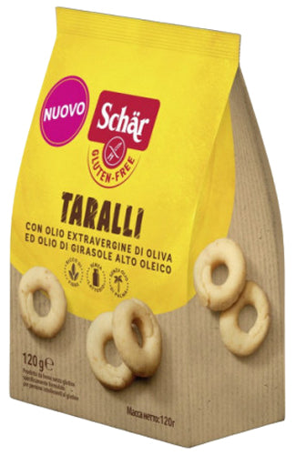 Schar Taralli gr.120 S/Glutine (5 In A Box) (£2.13 Each)