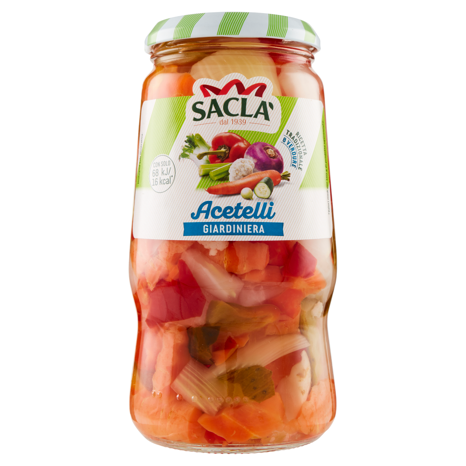 SACLA' GIARDINIERA 560g (12 in a box)