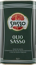 Sasso Olio D'Oliva Latta 1L (10 In A Box) (£5.34 Each)