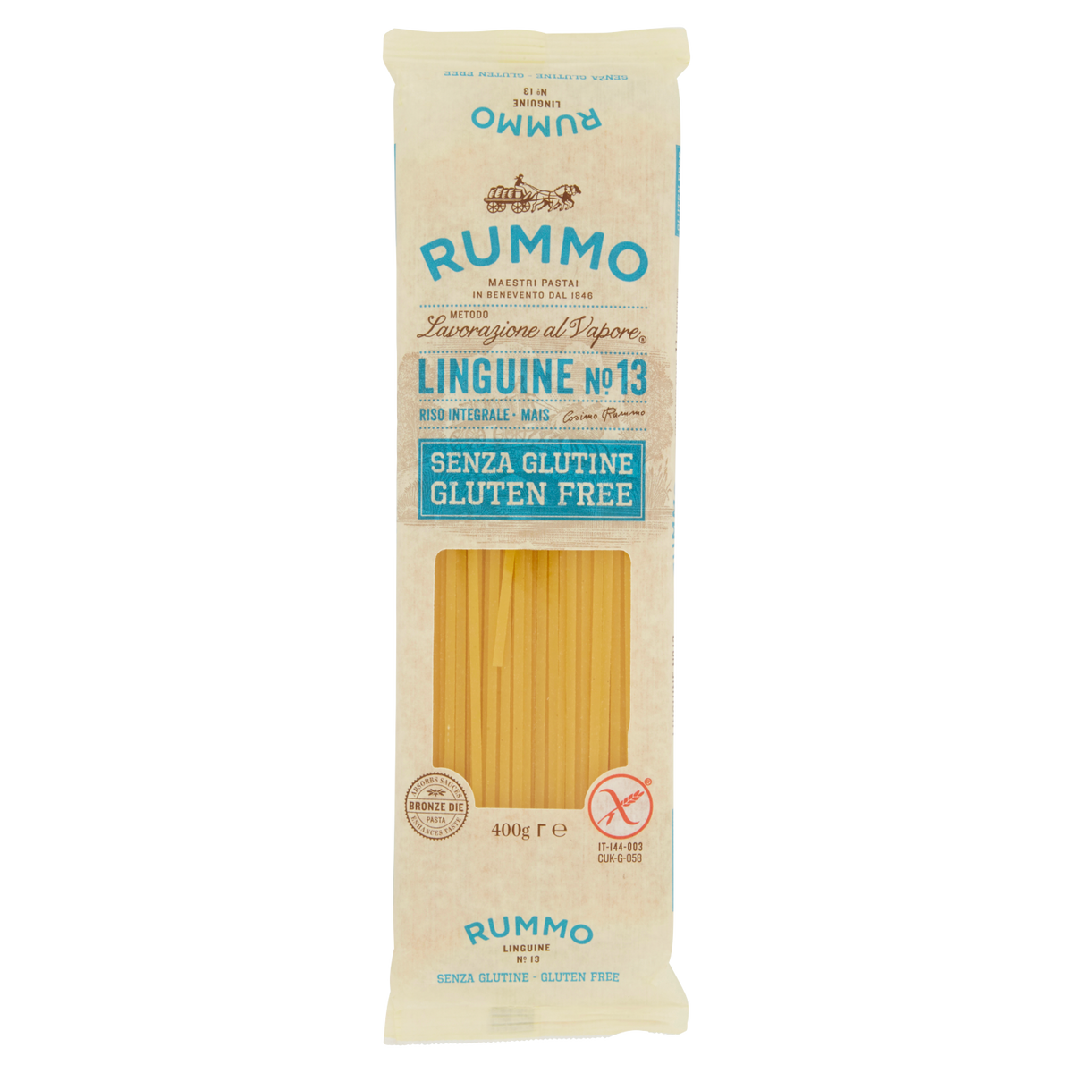 RUMMO LINGUINE SENZA GLUTINE N.13 400g (12 in a box)