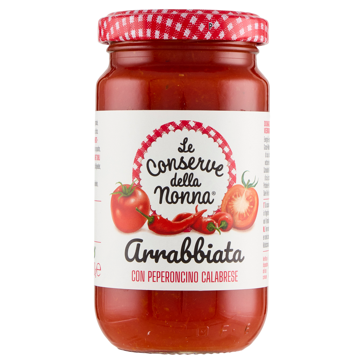 CONSERVE DELLA NONNA SUGO ALL'ARRABBIATA 190g (12 in a box)