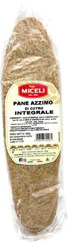 Miceli Pane Azzimo Integrale gr 350 (12 In A Box) (£1.71 Each)