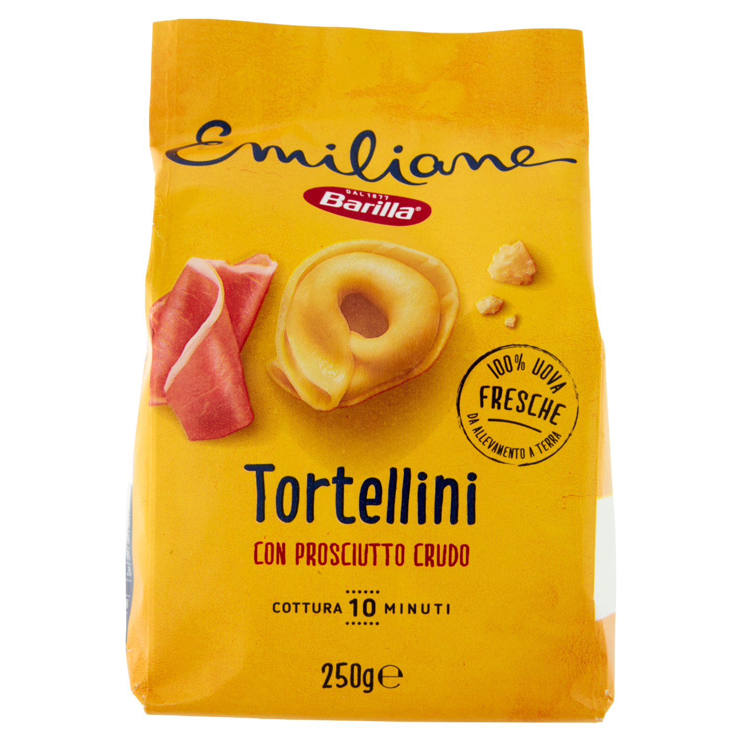 BARILLA EMILIANE TORTELLINI PROSCIUTTO CRUDO 250g (10 in a box)