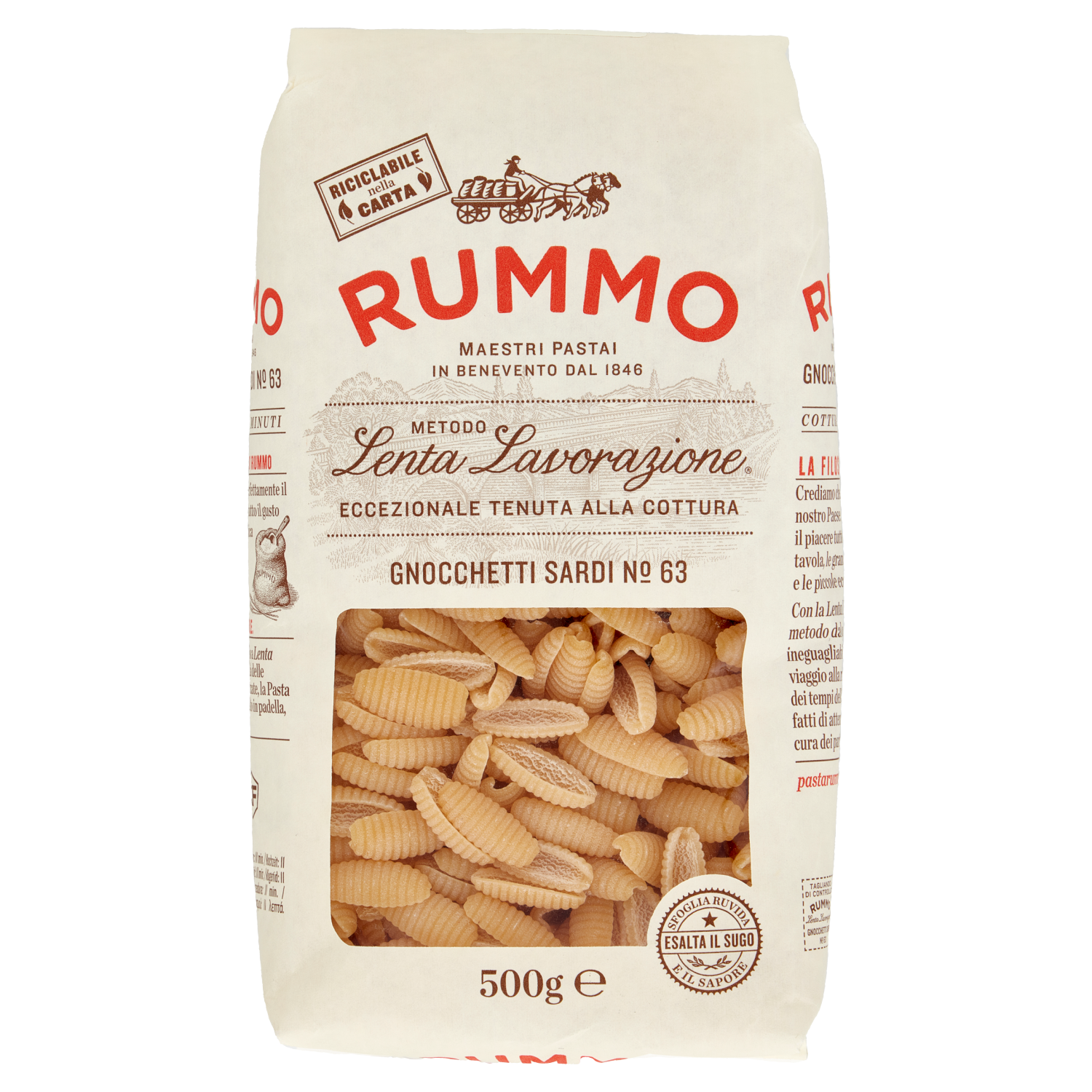 RUMMO GNOCCHETTI SARDI N.63 500g (16 in a box)