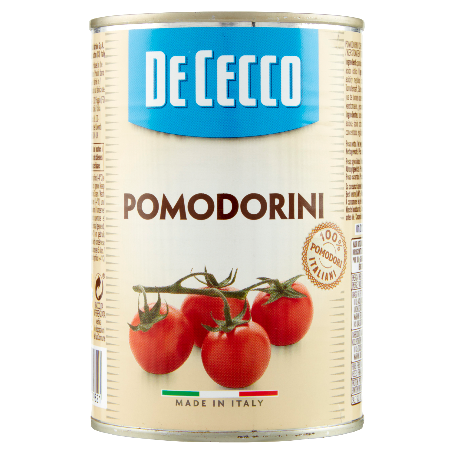 DE CECCO POMODORINI 400g (12 in a box)