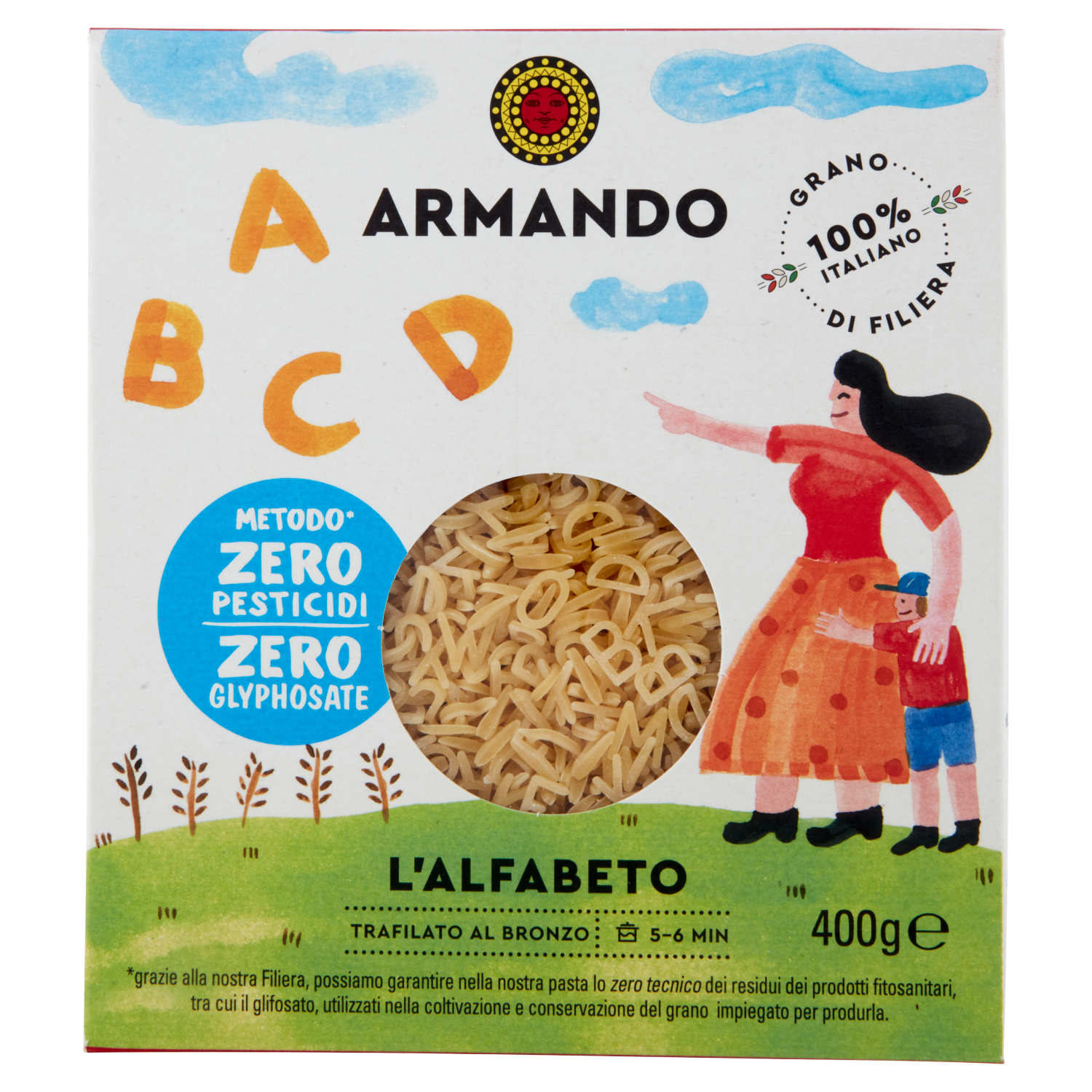 ARMANDO L'ALFABETO 400g (20 in a box)