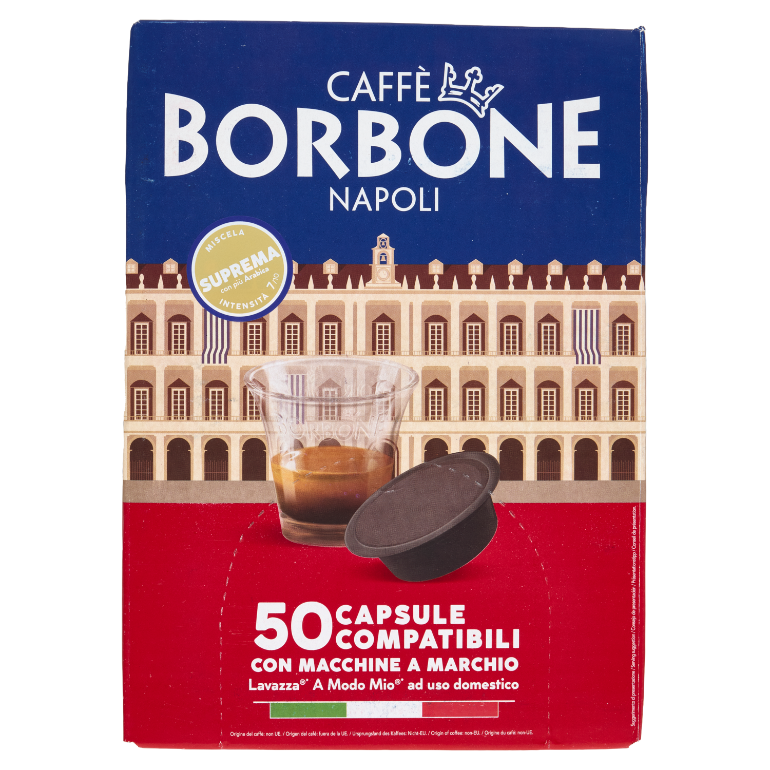 BORBONE SUPREMA A MODO MIO CAPS X50pcs (single item)