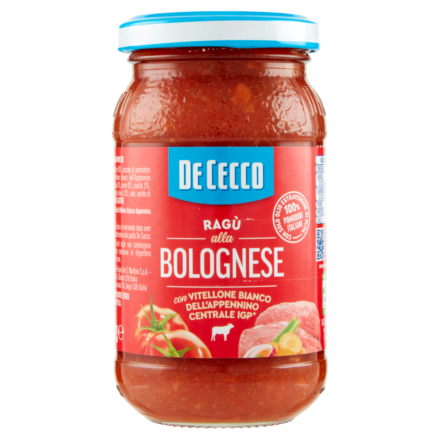 DE CECCO SUGO BOLOGNESE 190g (12 in a box)