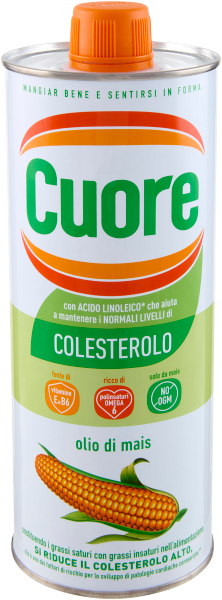Cuore Olio Semi Di Mais Vitaminizzato 1 Lt