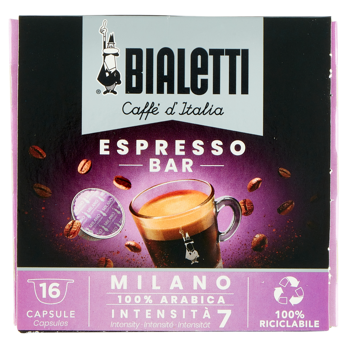 BIALETTI MILANO 16 PZ (8 in a box)