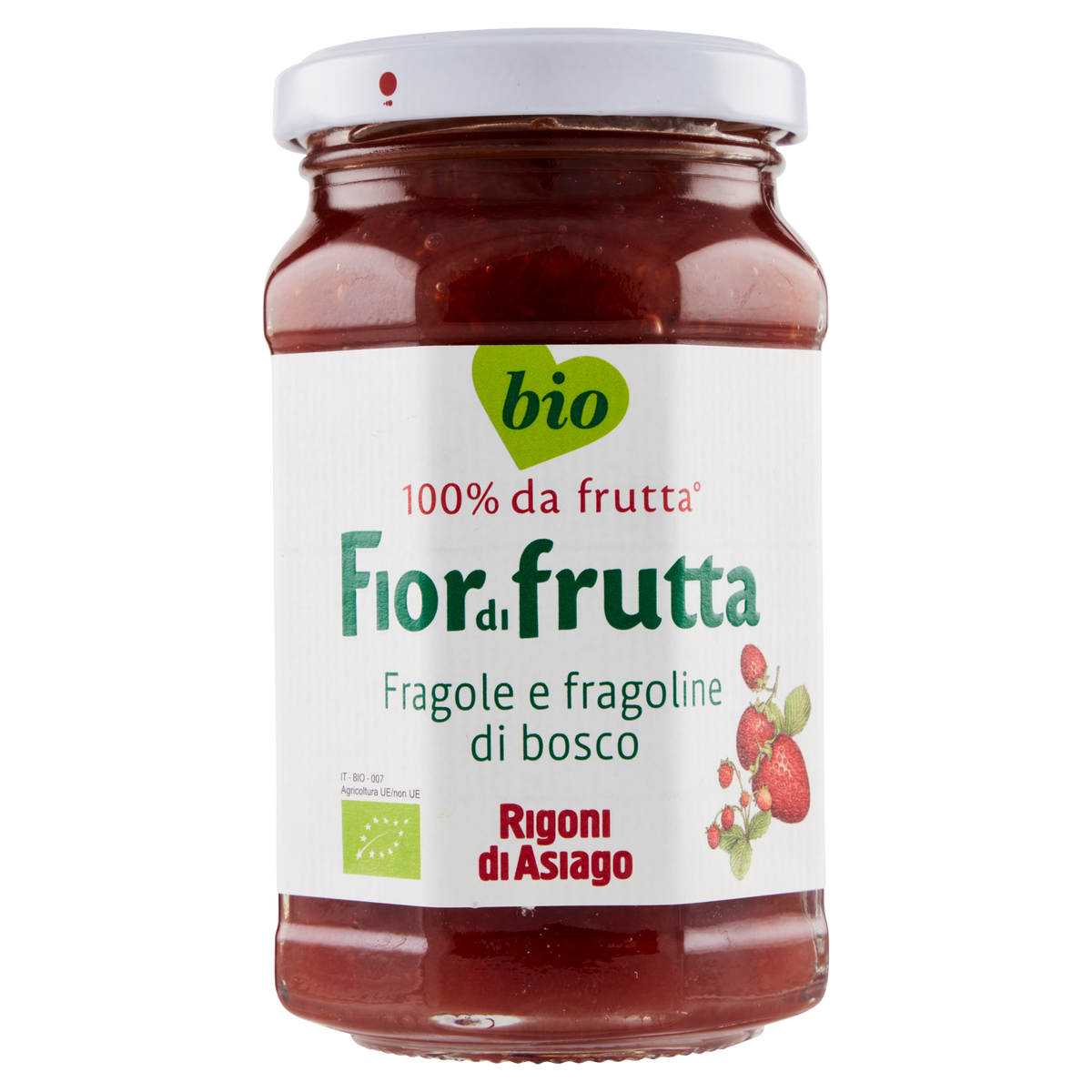 RIGONI CONFETTURA FIOR DI FRUTTA FRAGOLA 250g (6 in a box)