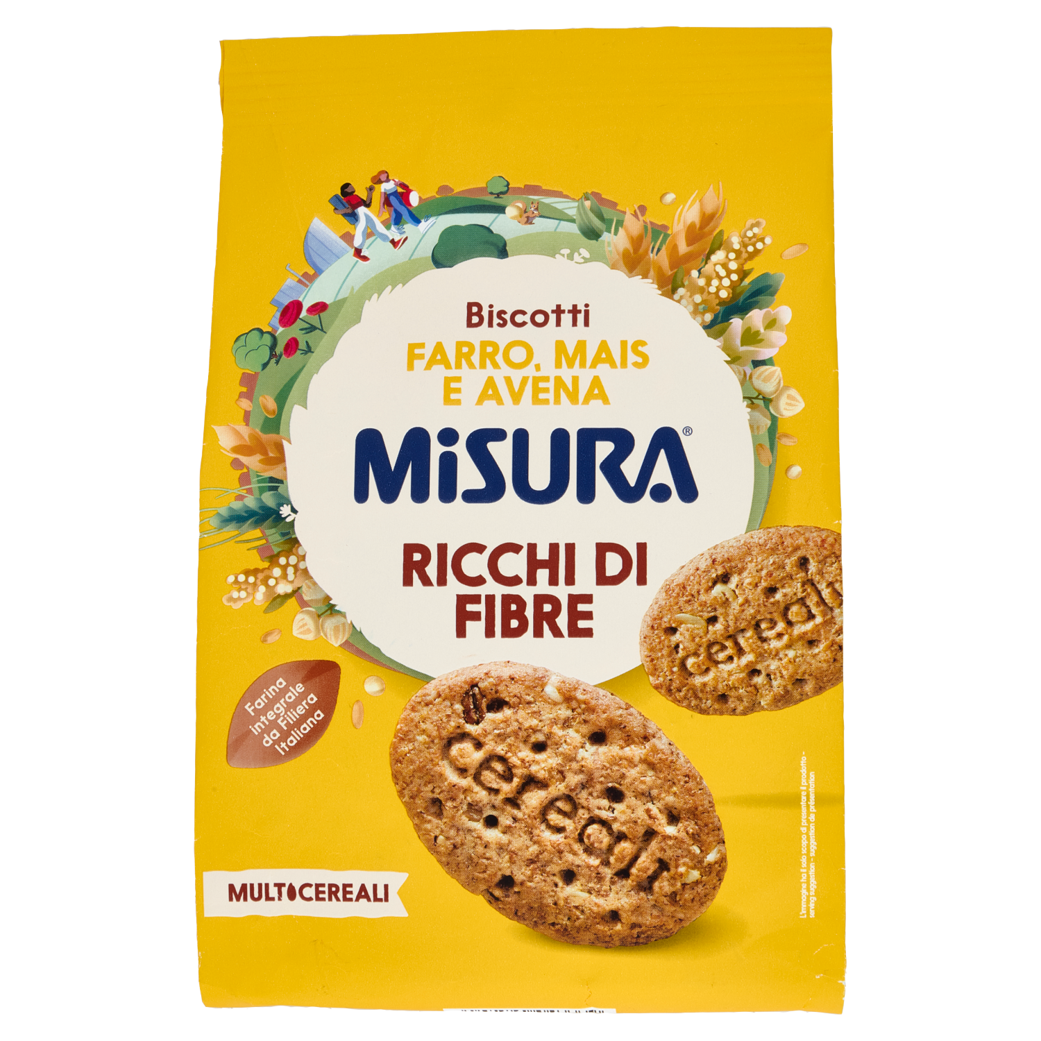 MISURA MULTIGRAIN BISCOTTI AI 6 CEREALI 330g (10 in a box)