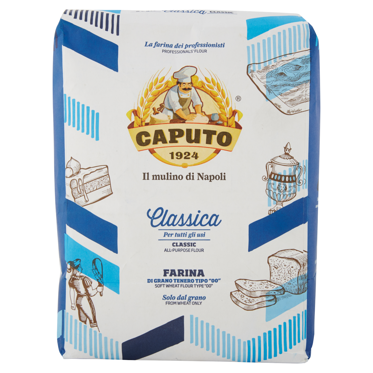 CAPUTO FARINA CLASSICA 00 5kg (single bag)