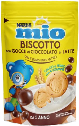 NESTLE' MIO BISCOTTO CON GOCCE CIOCCOLATO AL LATTE G.150