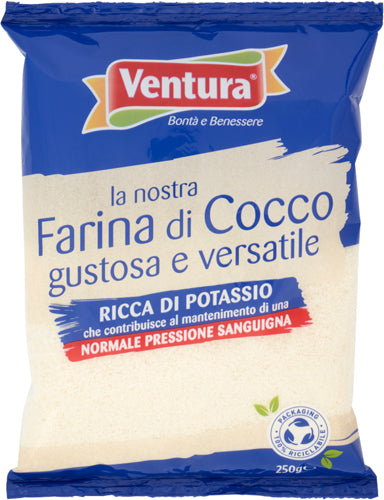 Ventura Farina Di Cocco gr.250 Busta (24 In A Box) (£1.65 Each)