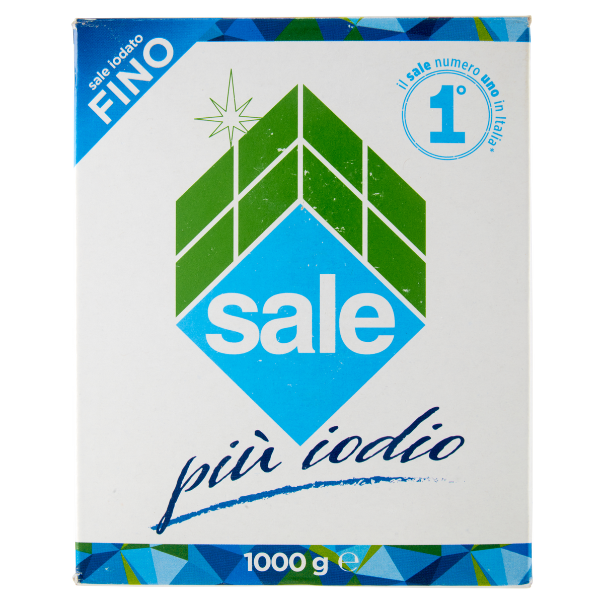 ITALKALI SALE DI SICILIA IODATO FINO 1kg (12 in a box)