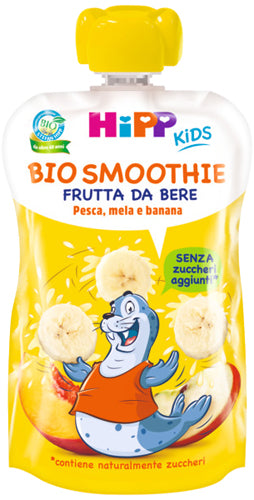 HIPP BIO SMOOTHIES MELA,PESCA E BANANA 120ML