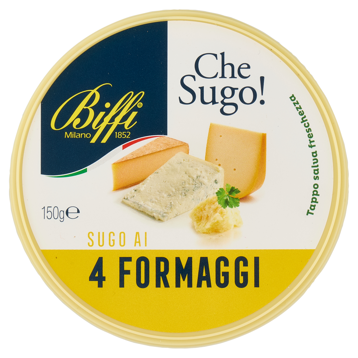 BIFFI SUGO 4 FORMAGGI 150g (6 in a box)