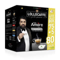 LOLLO CAFFÉ AMORE CIALDE ARGENTO 75 + 5pcs (single item)