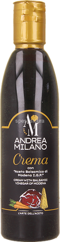 ANDREA MILANO GLASSA DI ACETO BALSAMICO 250ml (12 in a box)
