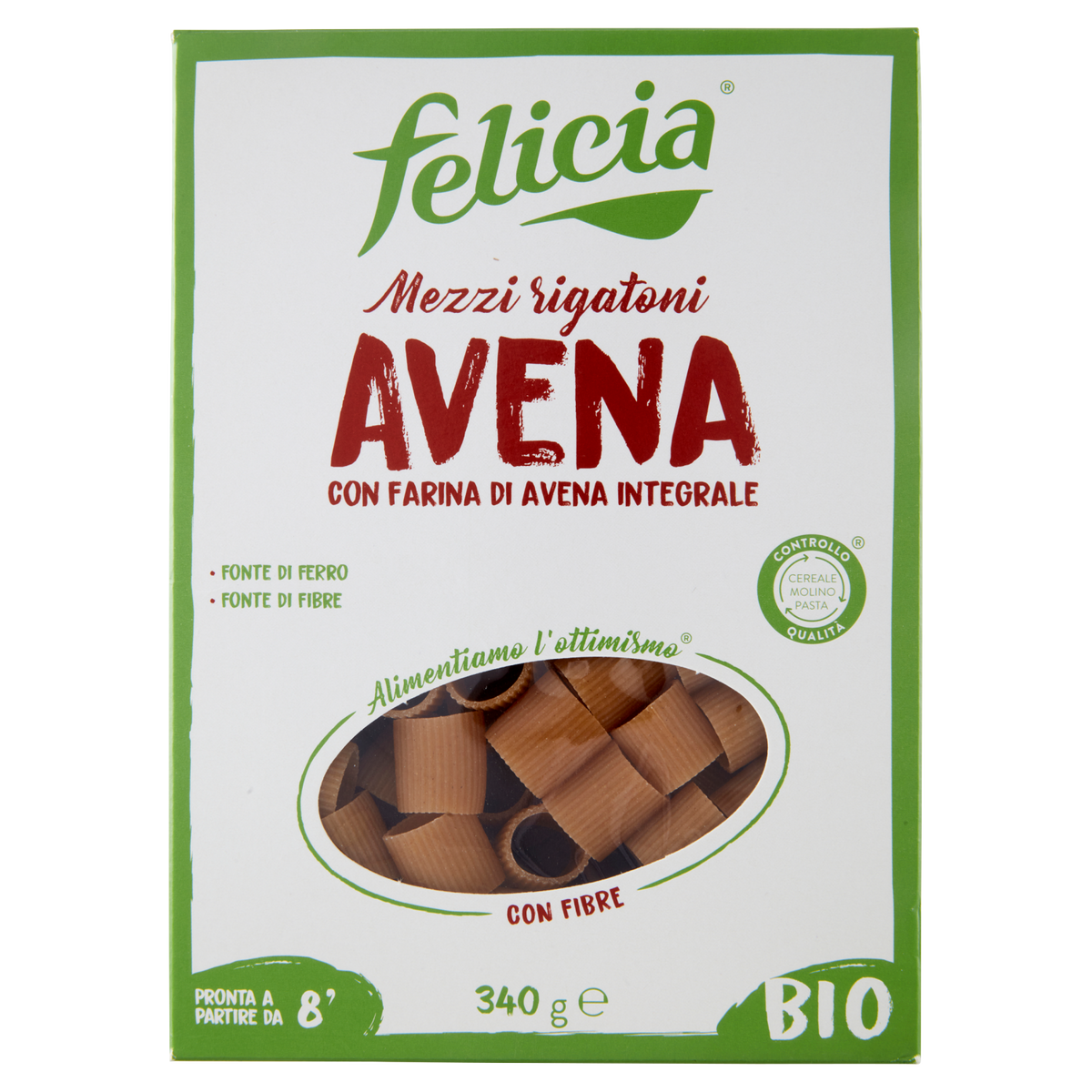FELICIA PENNE AVENA ORGANIC 340g (14 in a box)