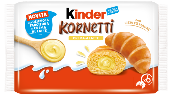 Kinder Kornetti Crema Al Latte 270 Gr