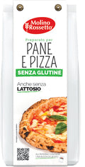 Molino Rossetto Preparato Per Pane E Pizza S/Glutine g.500 (10 In A Box) (£2.43 Each)