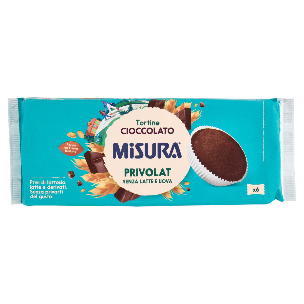 MISURA TORTINA CIOCCOLATO 240g (10 in a box)