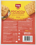 Schar Focaccia g.200 C/Rosmarino S/Glutine (5 In A Box) (£2.49 Each)