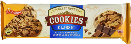 Bergi Cookies Classic g.150 Chocolate Mountain (14 In A Box) (£1.16 Each)