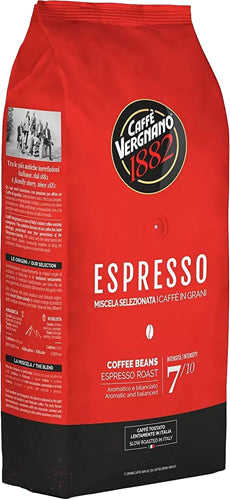 Vergnano Espresso Kg.1 Grani (6 In A Box) (£14.12 Each)