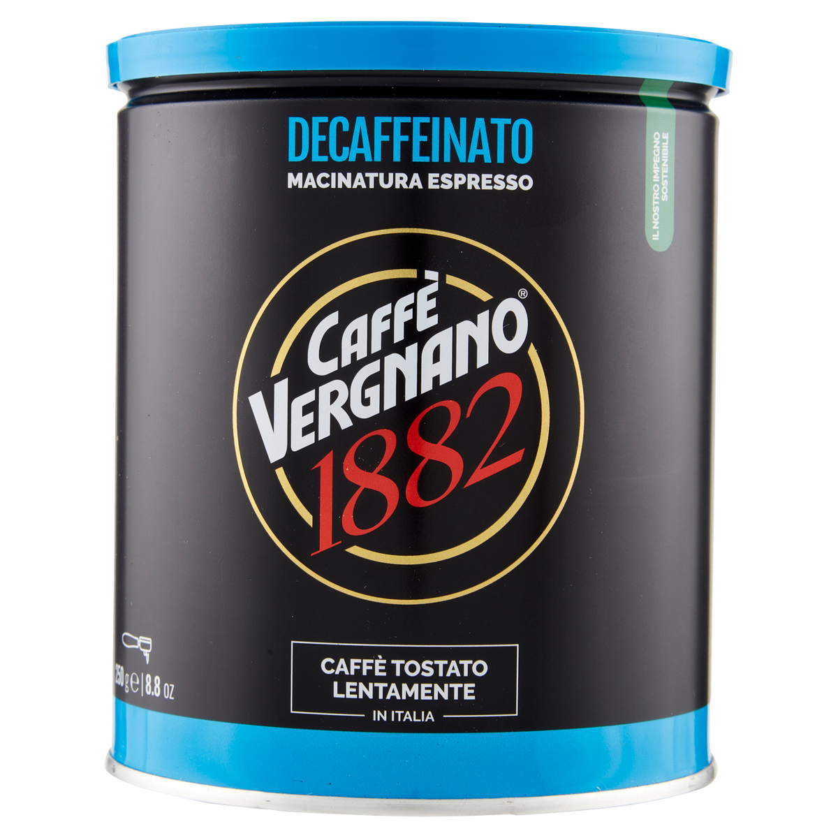CAFFE VERGNANO DECAFFEINATO TOSTATO 250g (6 in a box)