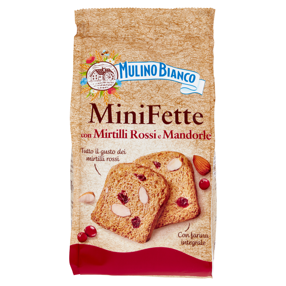 MULINO BIANCO MINI FETTE FRUTTA 90g (10 in a box)
