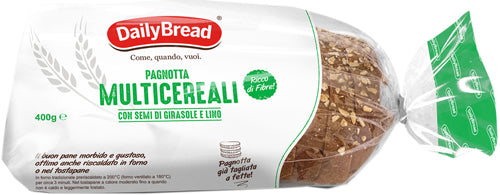 Daily Bread Pagnotta Multi Cereali g.400 (7 In A Box) (£1.50 Each)