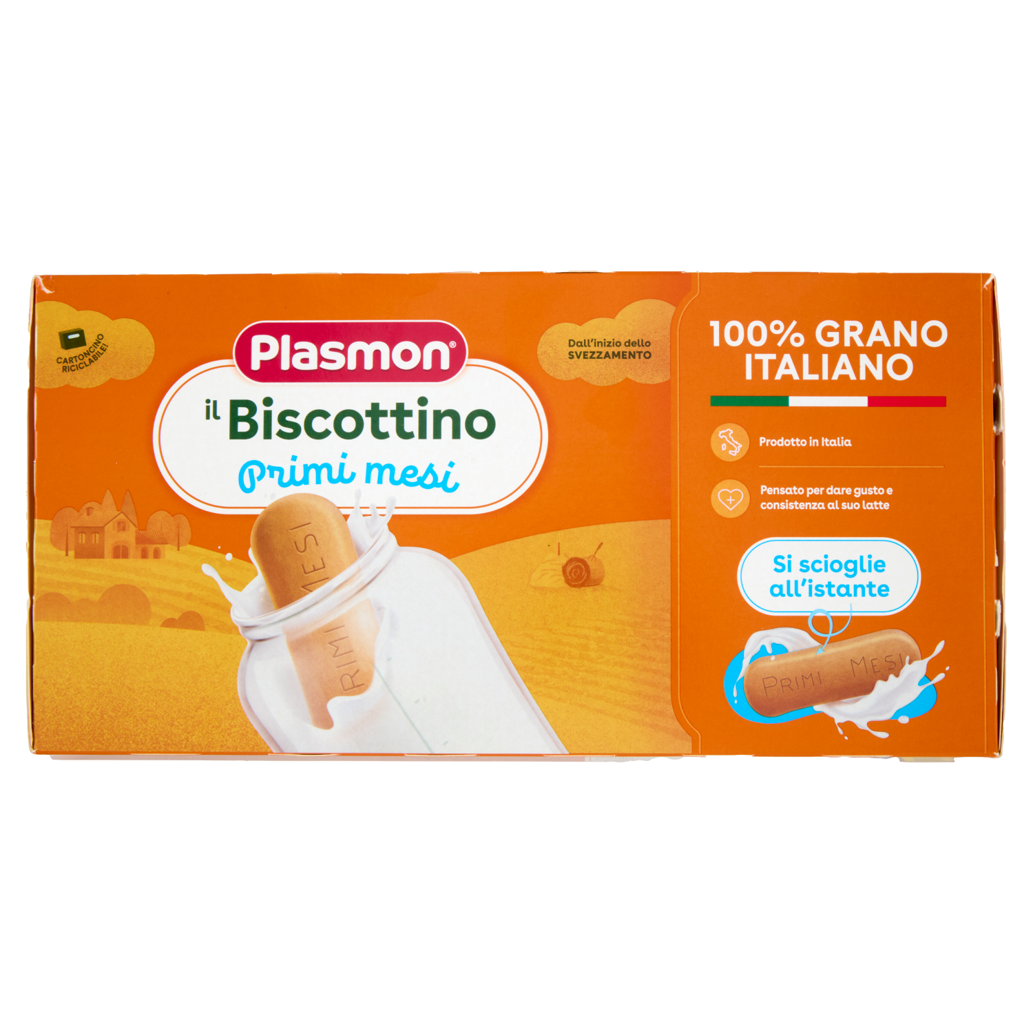 PLASMON BISCOTTINO BIBERON 600g (8 in a box)