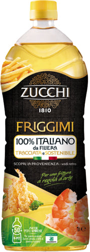 Zucchi Friggimi Olio Di Semi Di Girasole lt 1 (12 In A Box) (£1.71 Each)