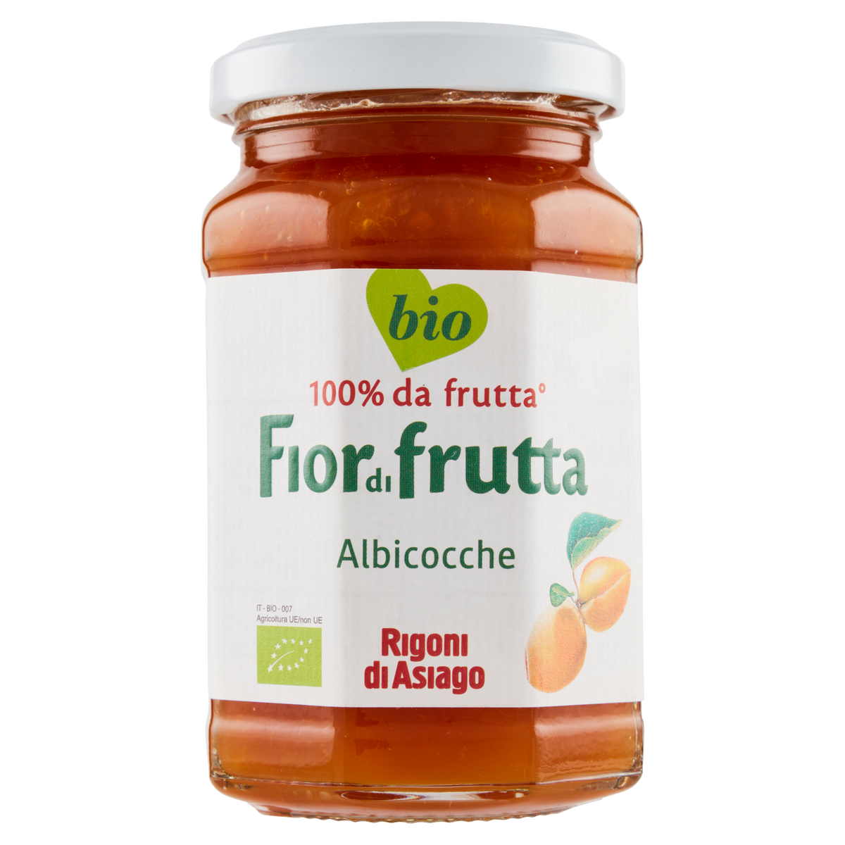 RIGONI CONFETTURA FIOR DI FRUTTA ALBICOCCHE 250g (6 in a box)
