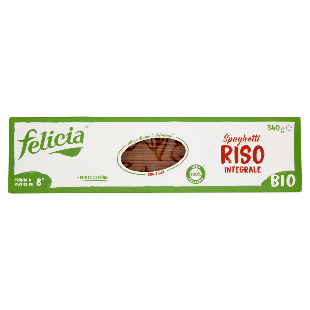 FELICIA SPAGHETTI DI RISO INTEGRALI 400g (12 in a box)
